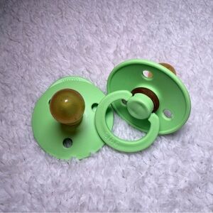 BIBS - Mint Green Pacifiers - NWT